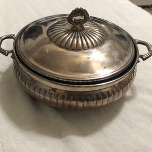 Silver plated bowl